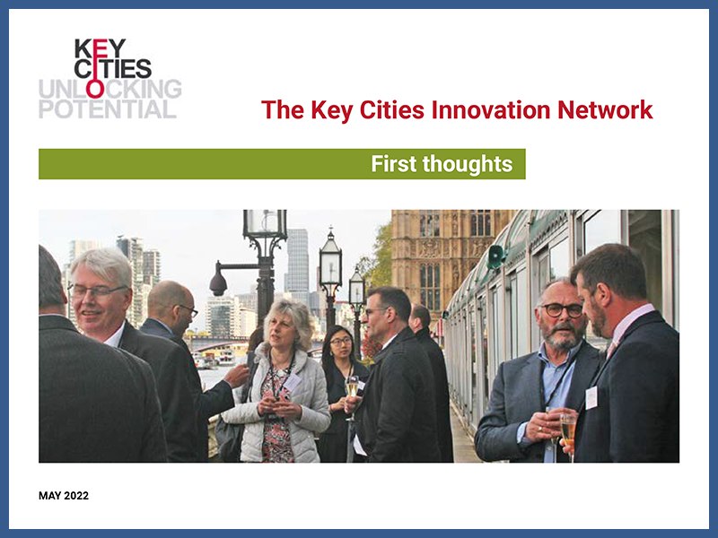 Key Cities Innovation Network: First Thoughts (cover)