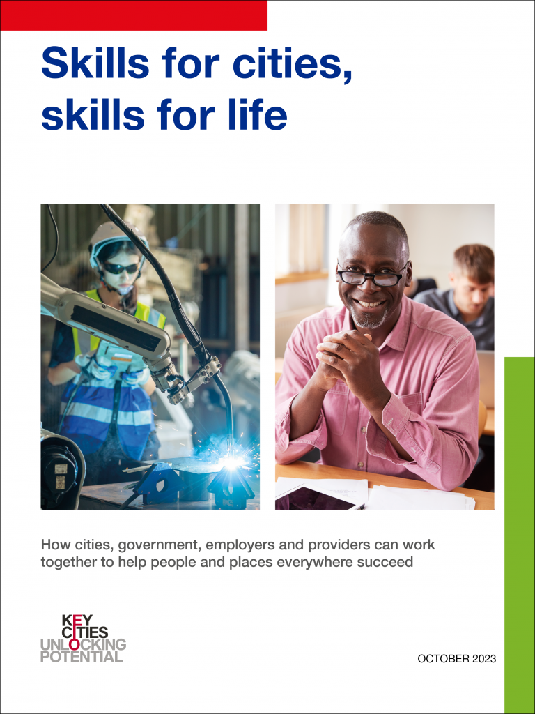 Skills for cities, skills for life report cover
