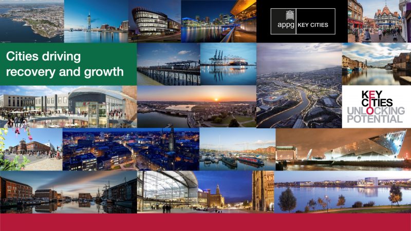 Cities driving recovery and growth - report cover
